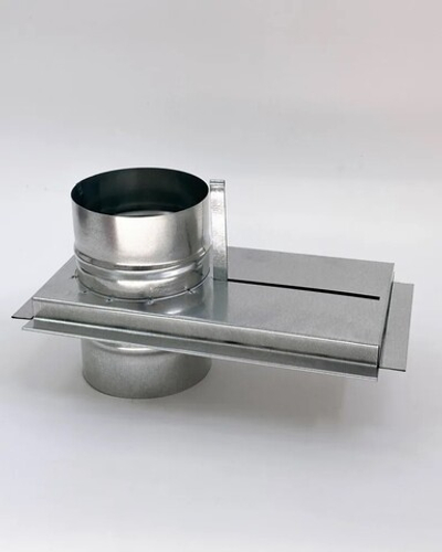 Шибер оцинкованная сталь d=100 толщина металла 0,5