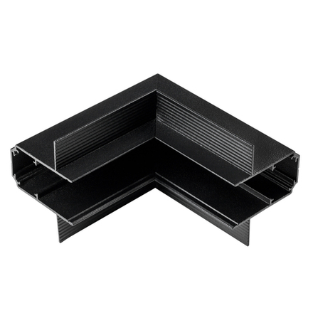 509257 Соединитель угловой вертикальный UNO для встраиваемого трека ЧЕРНЫЙ