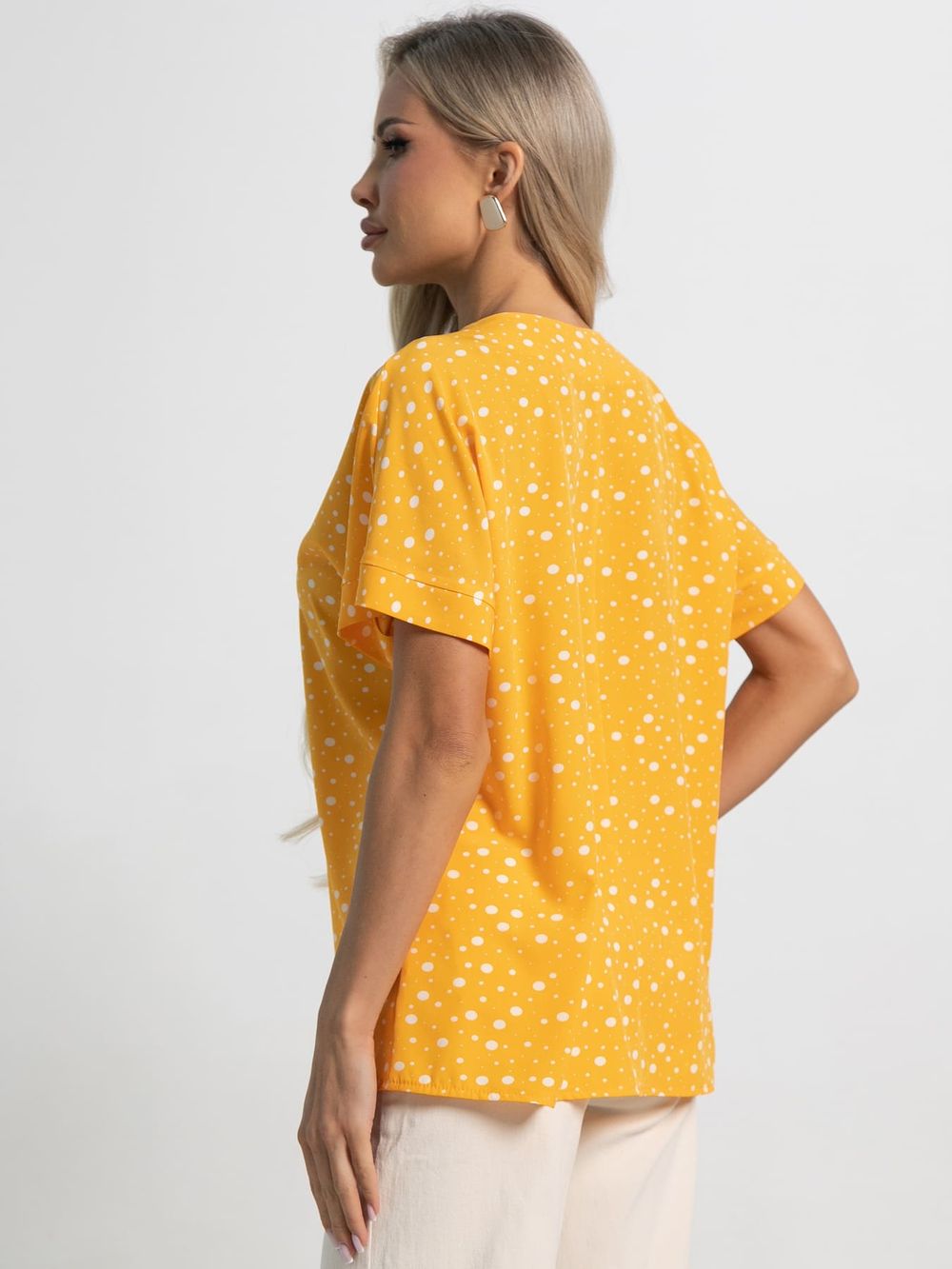 Блуза Офелия (желтая) Б15404-50М LT Collection