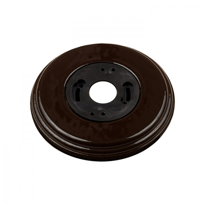 Рамка 1 постовая, керамика, цвет коричневый BF2-610-02