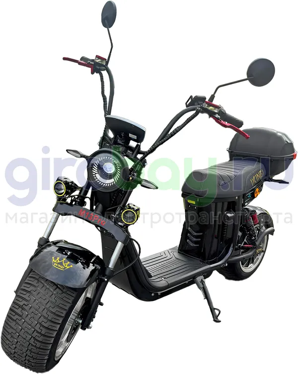 Электроскутер IKINGI M13 PRO 3999W (60V/28Ah) с кфором фото №5