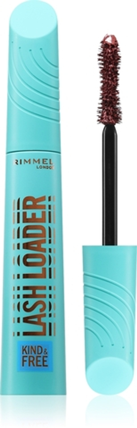 Rimmel Kind & Free Lash Loader - Тушь для ресниц, утолщающая оттенок 003 Aubergine, 9 ml