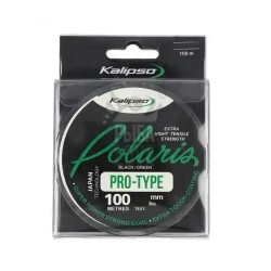 Леска Kalipso Polaris PRO-TYPE Black/Green 100м 0.30-0.60мм