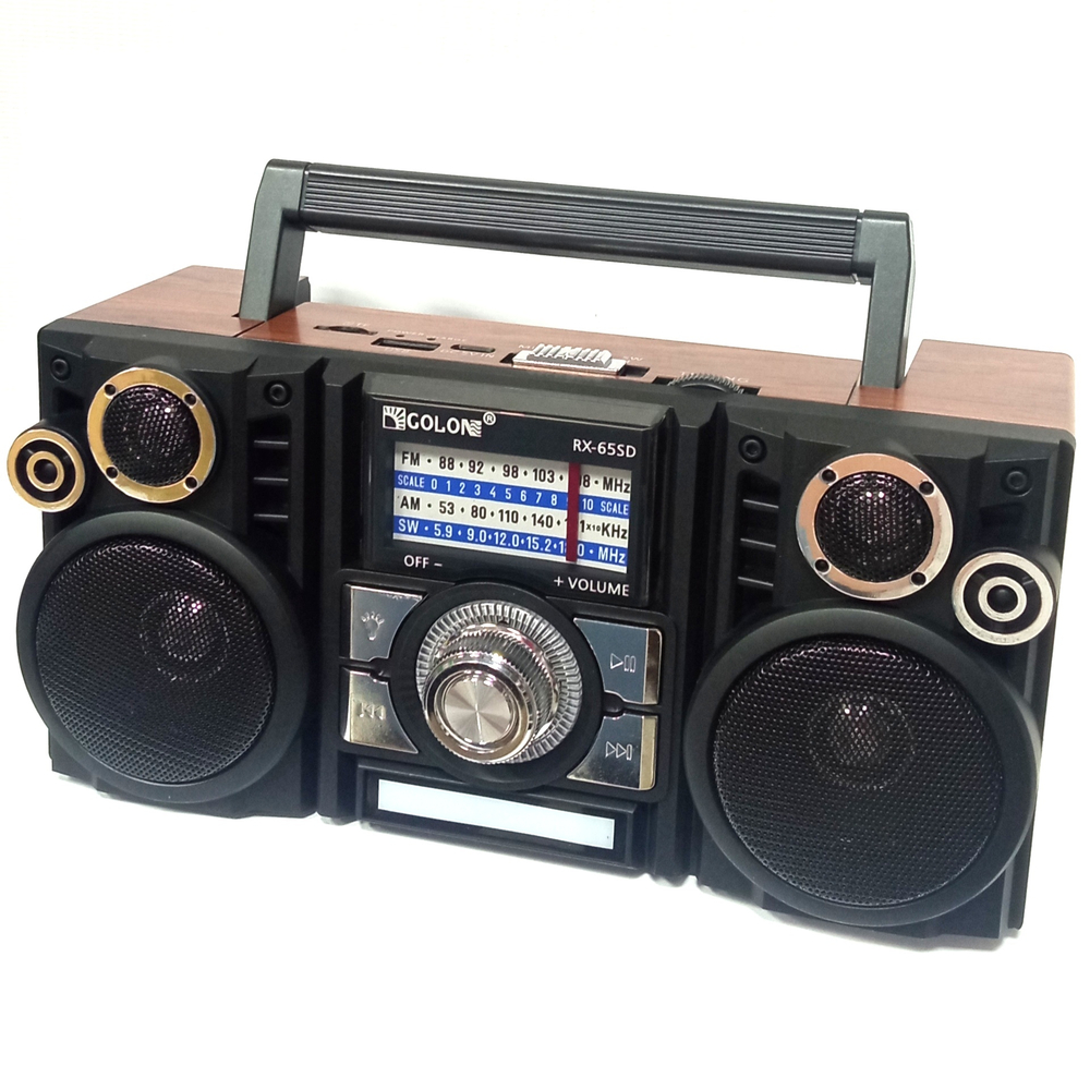 Радиоприемник с MP3 плеером + Solar panel Golon RX-65SD