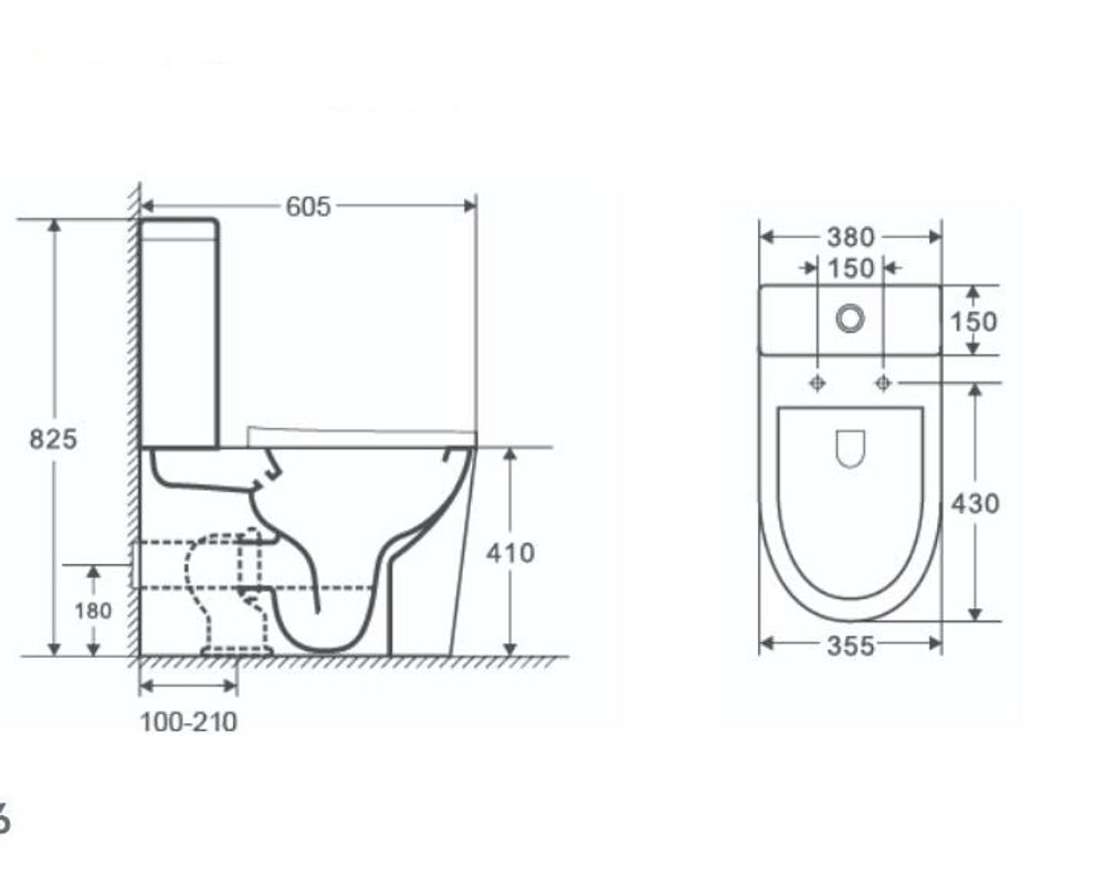 Унитаз напольный с бачком,сиденье s/close Nofer NANTES 23024 черный