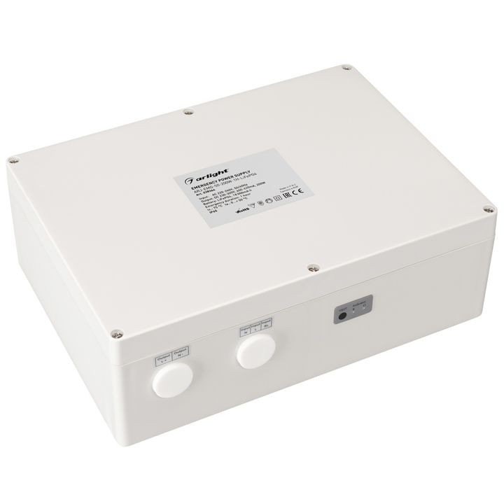 Блок аварийного питания Arlight ARJ-EMG-50-200W-1H-LiFePO4 220-300V 170W IP65 0,6-0,62A 038364