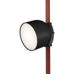 DK5542-BK Поворотный светильник для трека-ремня Belty, серия Spot, со светодиодом, D100*H107мм, 48V DC, 12W, RA90, 120°, 4000K, IP20, черный, алюминий