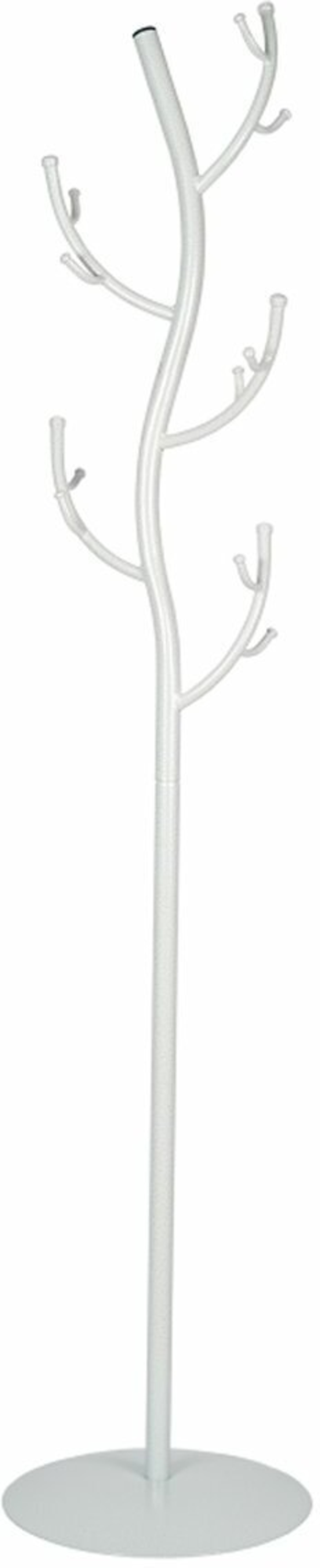 ВЕШАЛКА ЗМИ СТОЙКА №9 ДЕРЕВО БЕЛОЕ СЕРЕБРО ВНП 211(б)