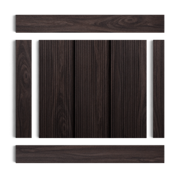 Стеновая панель HiWood декорированная, 270x12 см