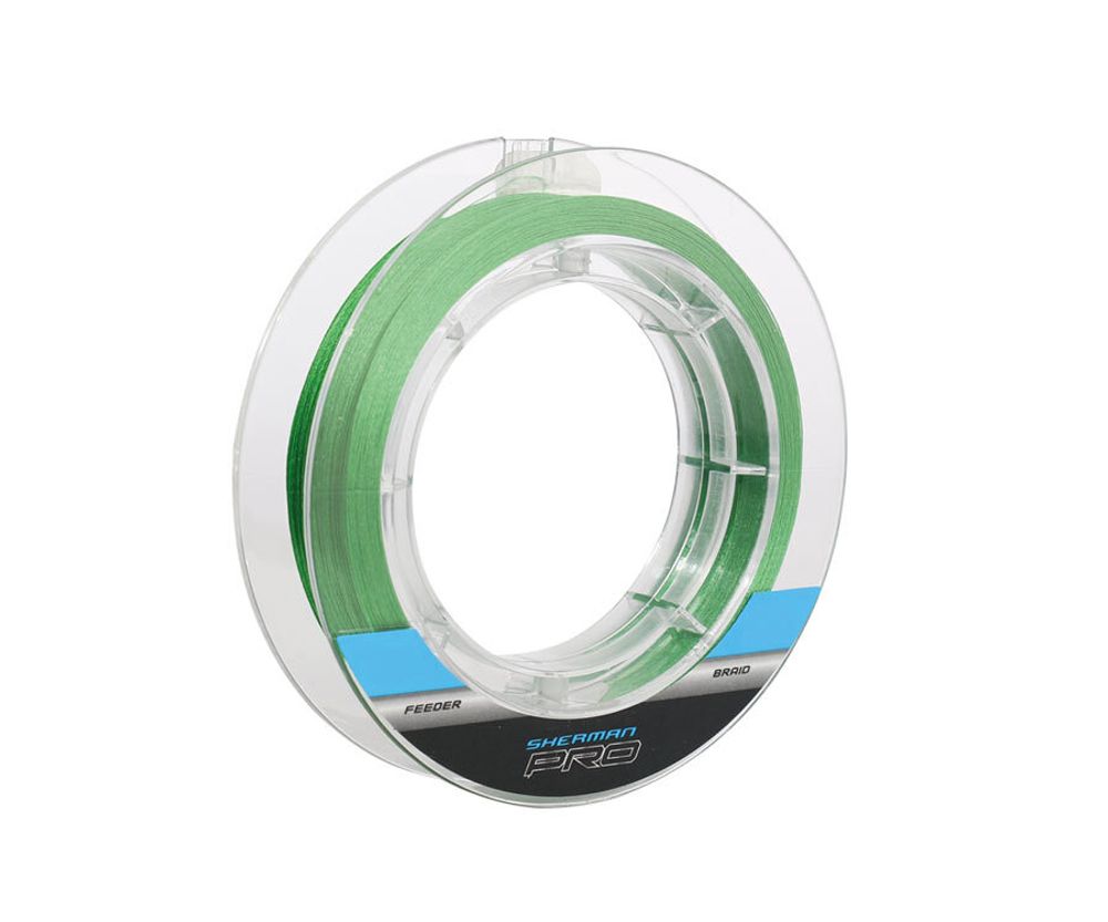 FLAGMAN Шнур Sherman Pro Feeder Braid F8 150м Green 0,14мм 11кг 23lb