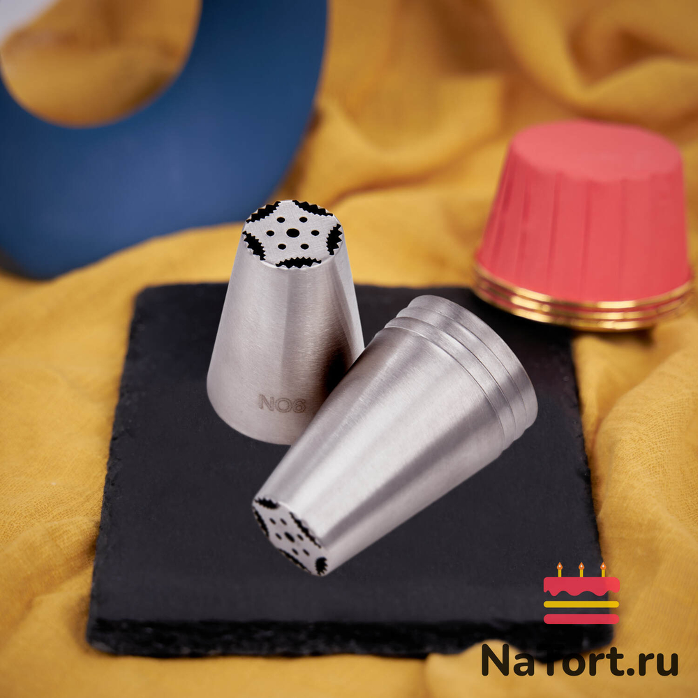 Насадка кондитерская N06 «Тюльпан бархатный»