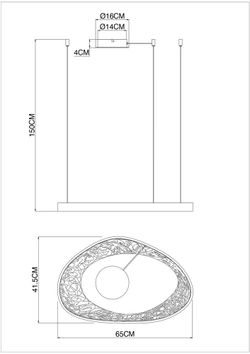 Подвесная люстра Arte Lamp