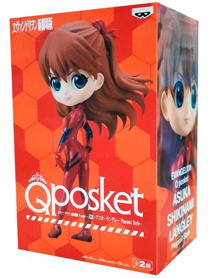 Фигурка Аниме Q Posket Евангелион Аска A 14см BP16381