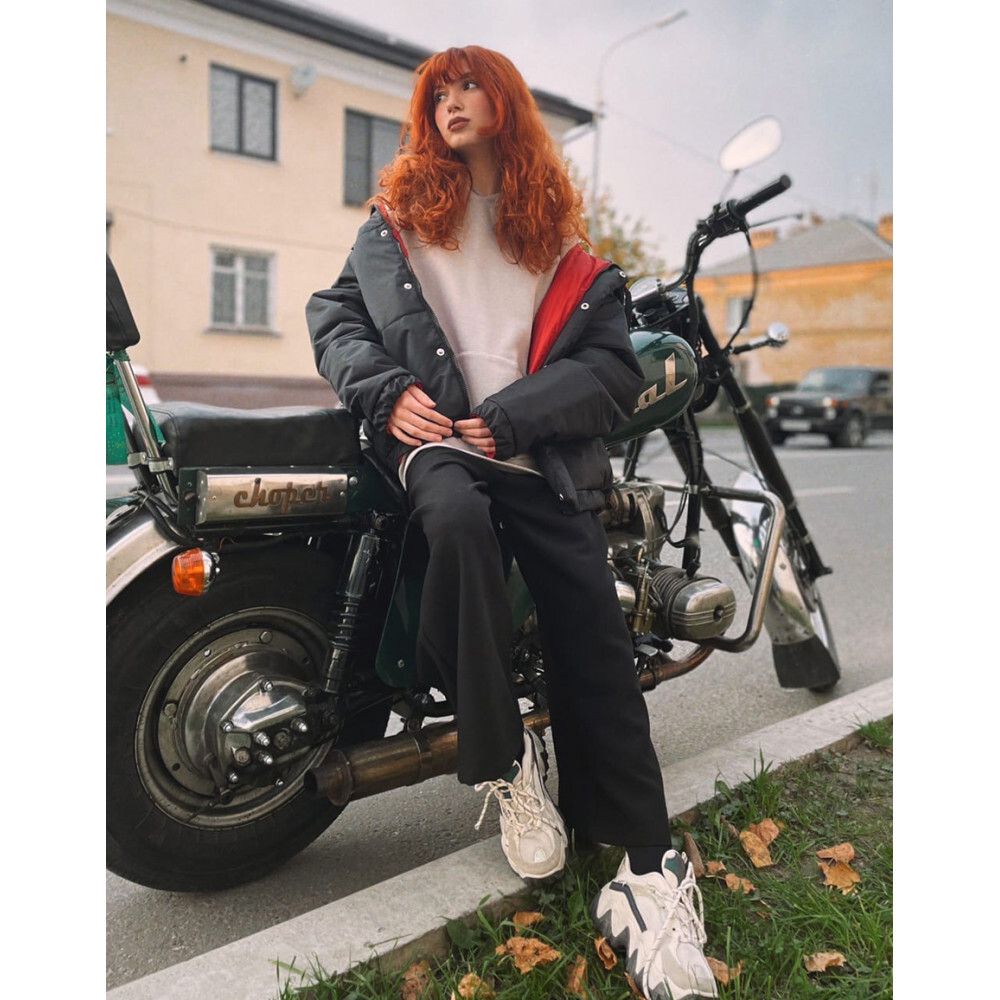 Брюки БИЧ Широкие Черные