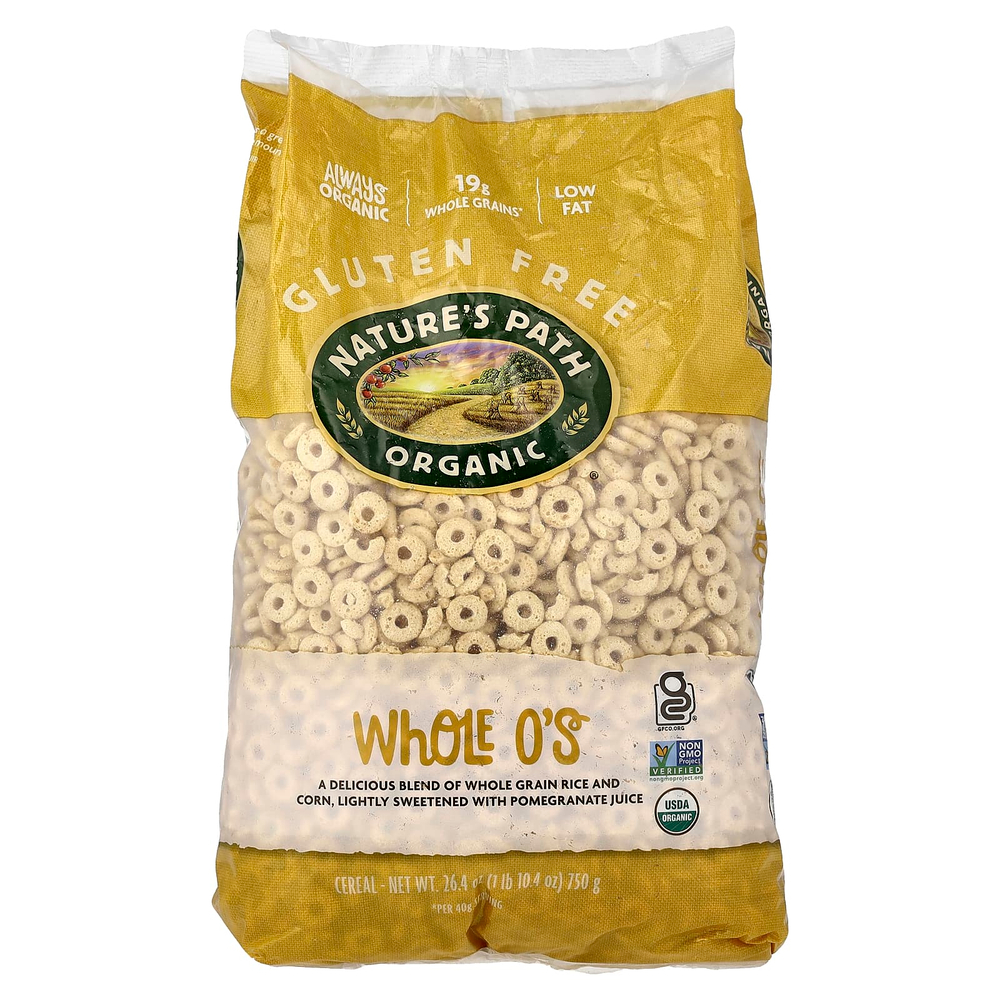 Nature's Path, органическая каша Whole O's™, 750 г (26,4 унции)