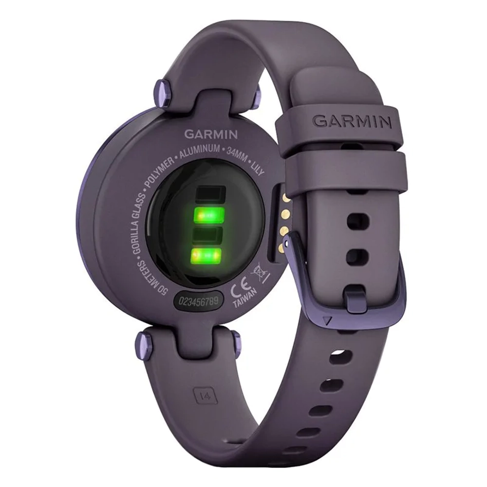 Смарт-часы Garmin Lily безель цвета полночная орхидея, корпус темная орхидея и, силиконовый, ремешок 010-02384-12