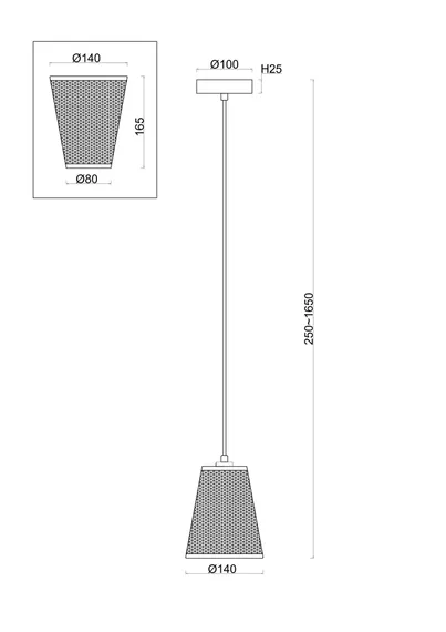Подвесной светильник FR5260PL-01BS Терра / Terra E14x1 Freya fr5260pl-01bs