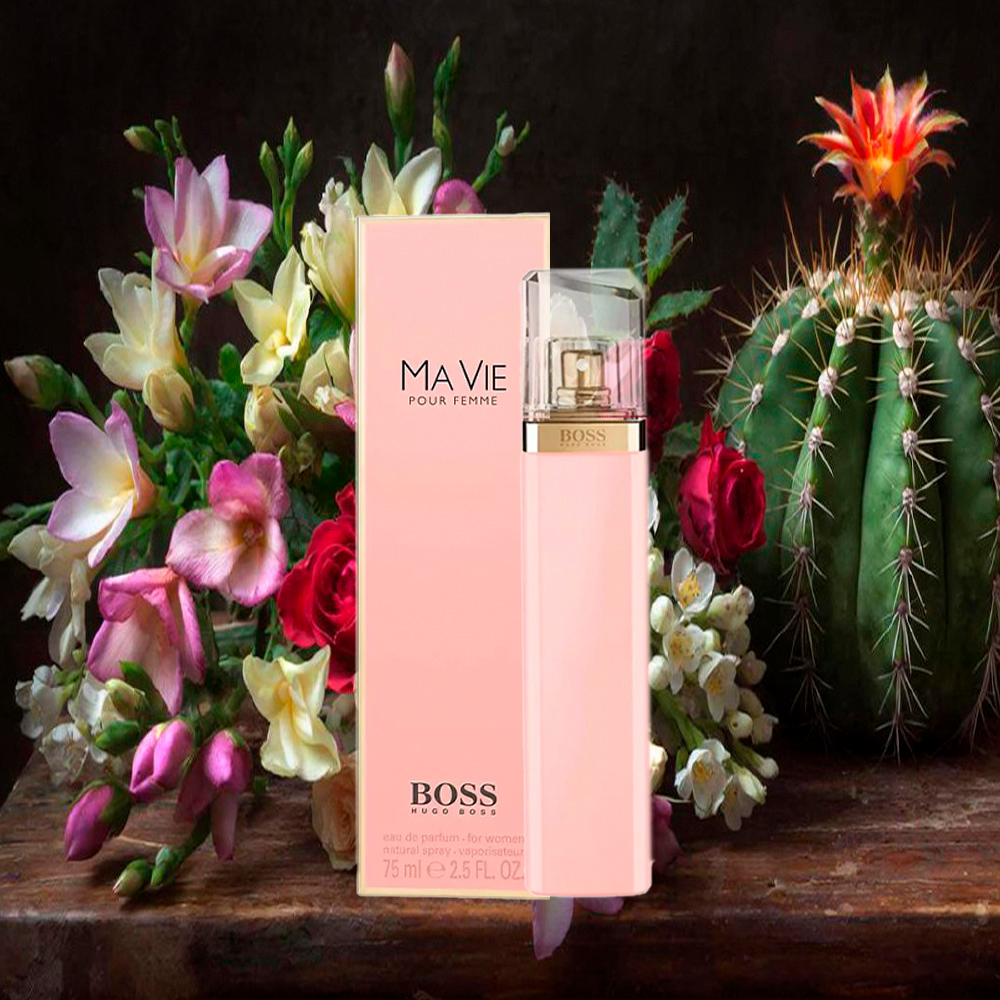 Boss Ma Vie Pour Femme — парфюмерная вода для женщин. Изображение by Gigachat