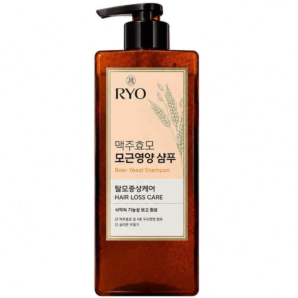 Питательный шампунь с пивными дрожжами RYO Beer Yeast Root Nourishing Shampoo 600 мл