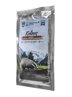 Консервы ТерриториЯ Кавказ для собак с говядиной, индейкой и овощами - 85 гр