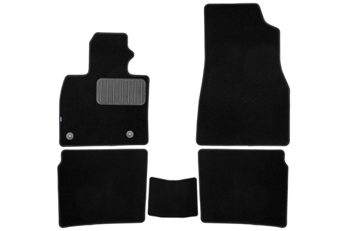 Коврики в салон  HONGQI HS5 2019-, внедорожник , 5шт (текстиль) арт.KLEVER0311600622110KH