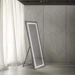 Интерьерное зеркало напольное BelBagno SPC-KRAFT-555-1700-TCH-PIA-NERO черный
