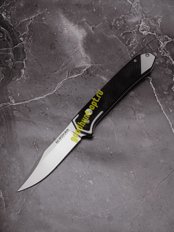 Тактический складной автоматический нож BOKER MAGNUM Черный