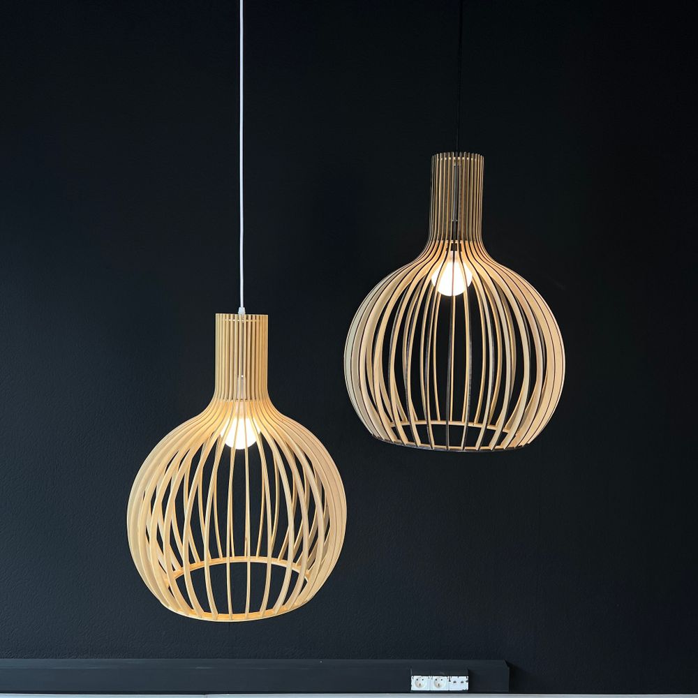 Подвесной светильник СЕКТО Octo 4240 Lamp Light wood