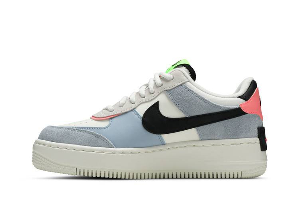 Кроссовки Nike Air Force 1 Low Shadow "Sunset Pulse" (Женская размерная сетка)
