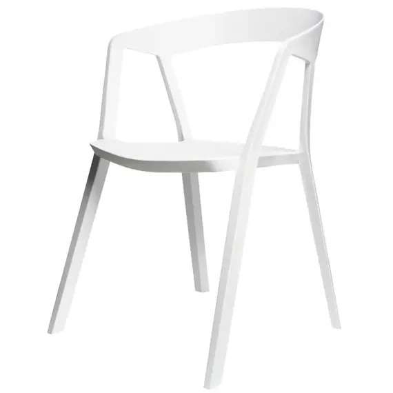 Белый пластиковый стул Nomad | Купить в Hallberg.ru