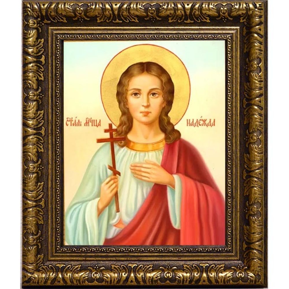 Надежда Римская Святая мученица. Икона на холсте.