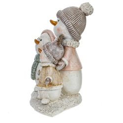 GAEM Фигурка декоративная "Снеговики", L10 W6 H9 см