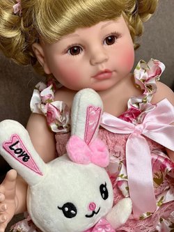 Кукла Реборн виниловая 48см в пакете (FA-019FVA)