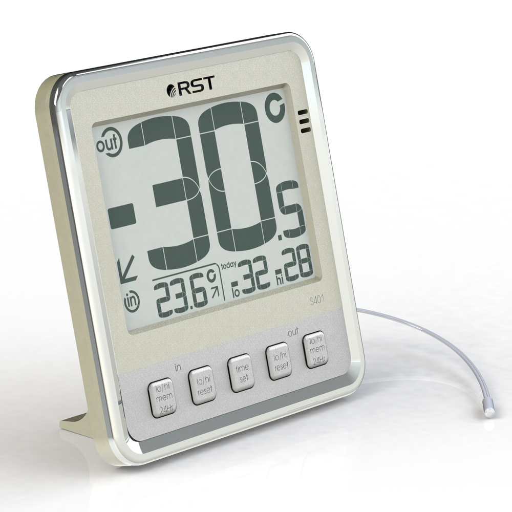 Цифровой термометр RST с выносным сенсором S401 (RST02401)