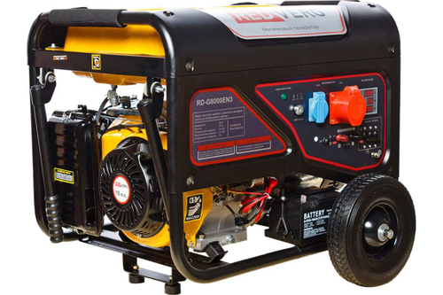 Бензиновый генератор REDVERG RD-G8000EN3 5025411