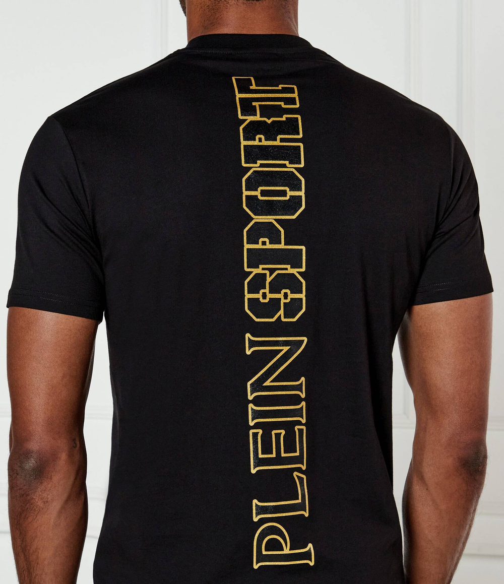 Футболка Lamina Scratch Plein Sport - черный(MTK8019 STE001N)