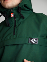 Анорак мужской без утеплителя зеленый Город Горький