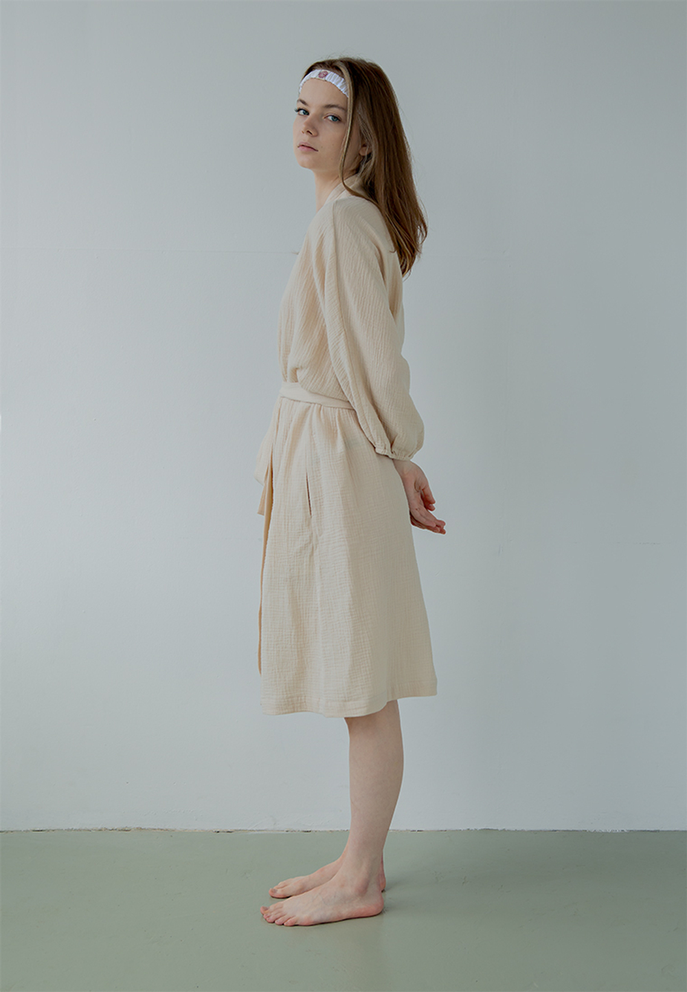 Халат Luxberry Муслин и комфорт экрю