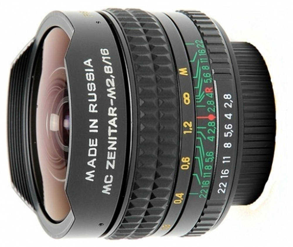 Объектив Зенит МС Зенитар-Н Nikon 16mm F2,8 Fisheye для Nikon