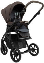 Детская коляска Roan Bass Next 2.0 2 в 1 BSN/44/2 Turkish Coffe/Black/руч.Cappuccino
