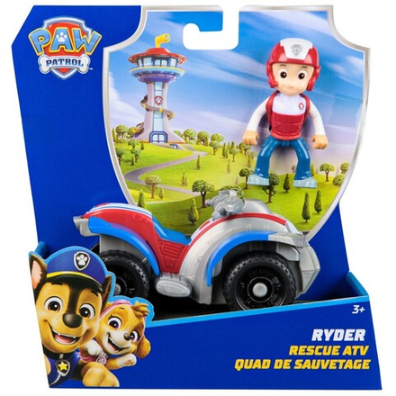 Пси Патруль - Базовое транспортное средство Внедорожный квадроцикл Райдер + фигурка 20149043