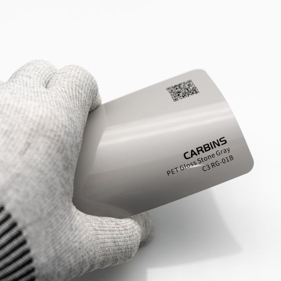 Веер образцов виниловой цветной пленки Carbins