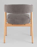 Стул обеденный Zubo с деревянными ножками темно-серый