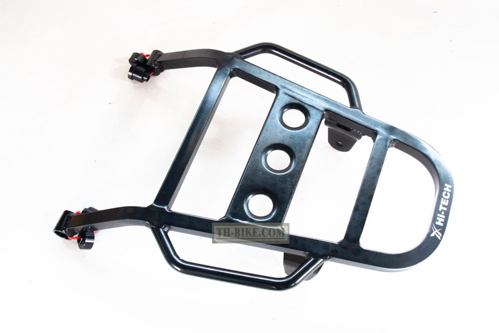 Rear Rack ALUMINIUM Black for Honda CRF300L, Rally300 (2021-Up). Morin Hi-tech