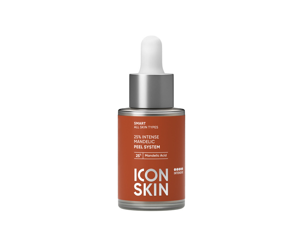 Всесезонный пилинг с 25% миндальной кислоты ICON SKIN 25 % Mandelic Smart Peel System, 30ml