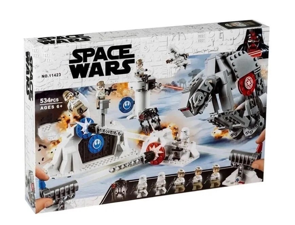 Конструктор Space Wars 11423 "Защита базы Эхо", 534 детали