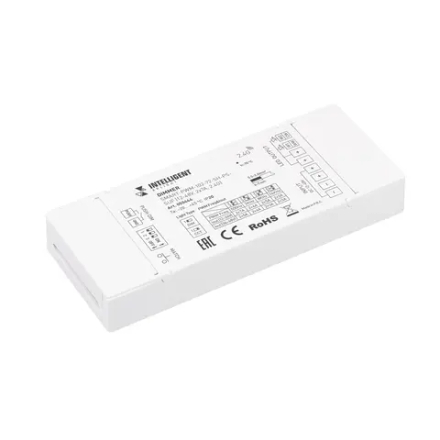 INTELLIGENT ARLIGHT Диммер SMART-PWM-102-72-SH-PS-SUF (12-48V, 2x7A, 2.4G) (IARL, IP20 Пластик, 5 лет) 050444