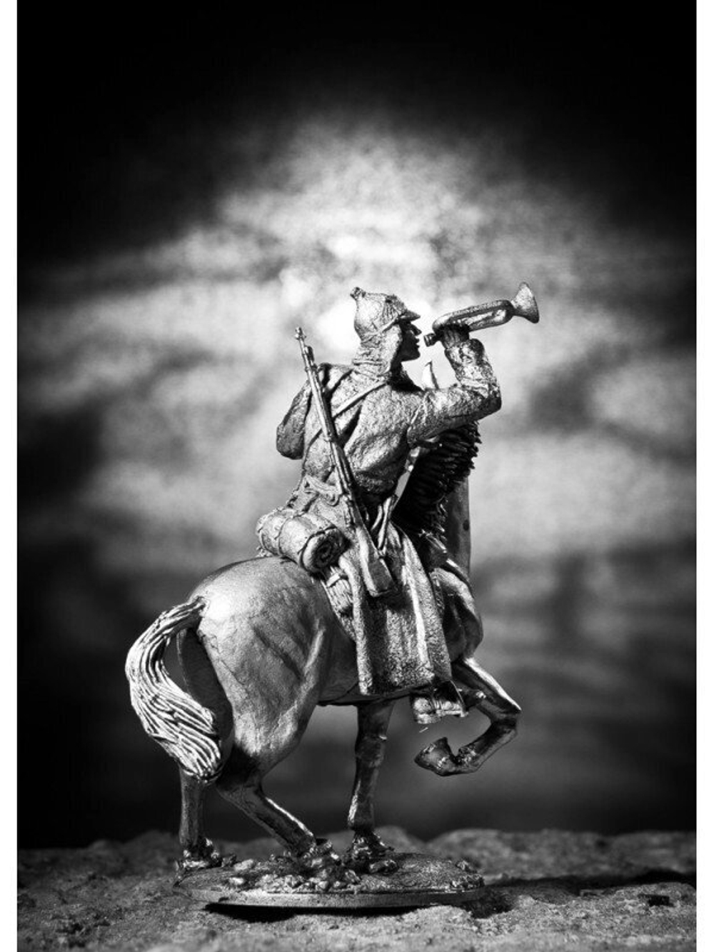 Оловянный солдатик Буденовец на коне