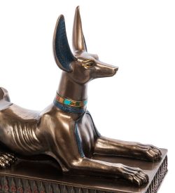 Veronese WS-1042 Держатель для бутылки «Анубис - знаток целебных трав»