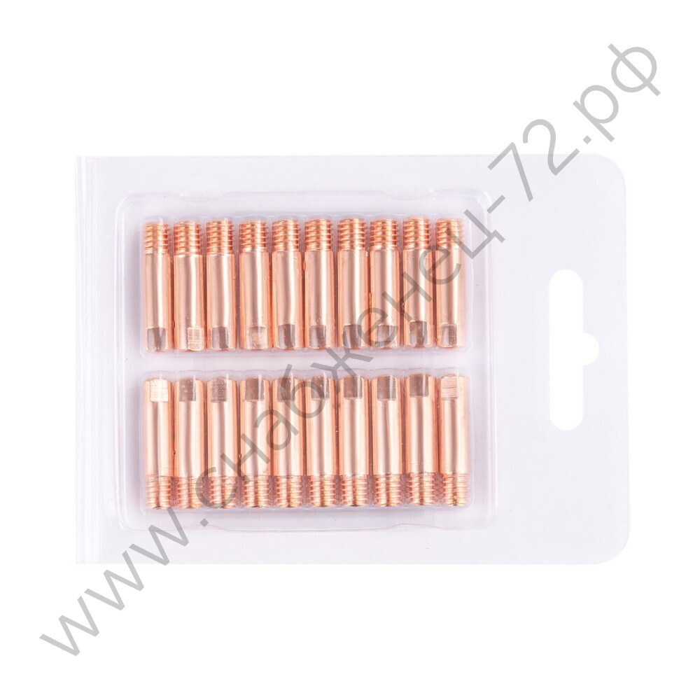 Наконечник М6х25х1.0 прямой (AL) (141.0006/MD0009-60)